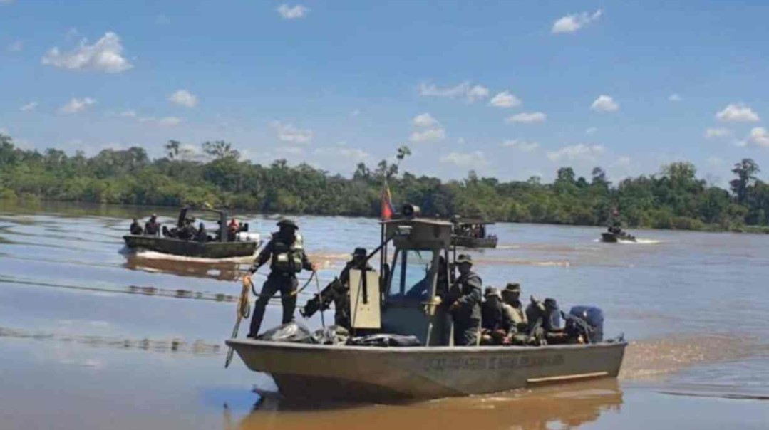 Chavismo dice que destruyó ocho minas ilegales en el parque Yapacana de Amazonas
