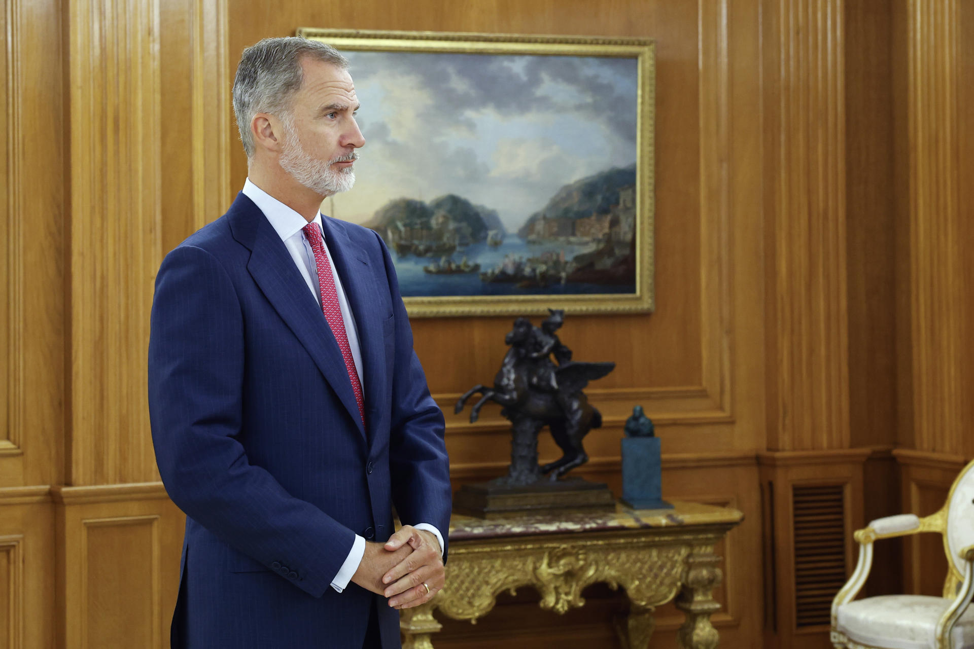 El rey de España inicia las consultas para proponer un candidato a presidente de Gobierno