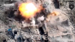 VIDEO: tropas rusas entran en pánico al hacer estallar a sus propios hombres en Ucrania