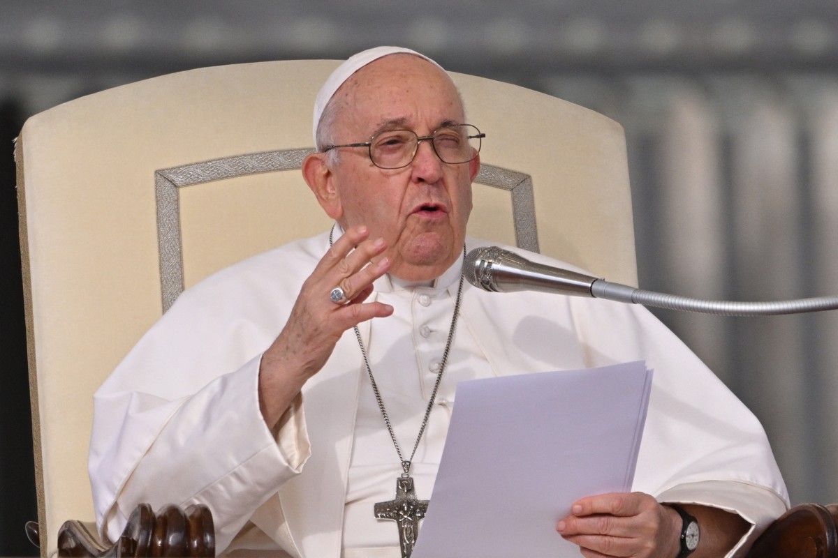 El papa Francisco urge a “evitar una catástrofe humanitaria en Gaza”