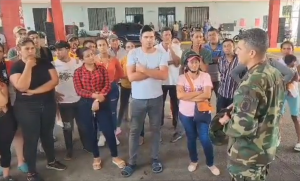 VIDEO del descarado chantaje de la Fanb: si no le das gracias a Nicolás Maduro, no hay gasolina