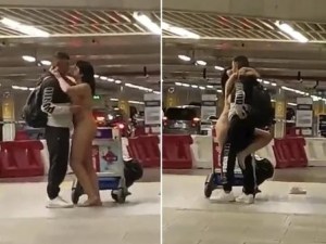 Se desnudó y acosó a pasajeros en el aeropuerto de Chile tras mezclar hongos con alcohol
