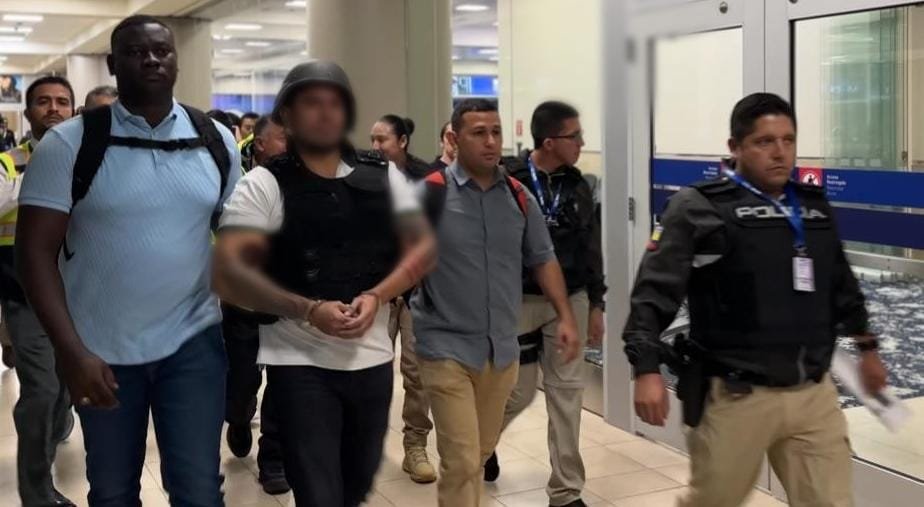 Llega a Ecuador deportado de Panamá Daniel Salcedo, vinculado a presunto narcotraficante