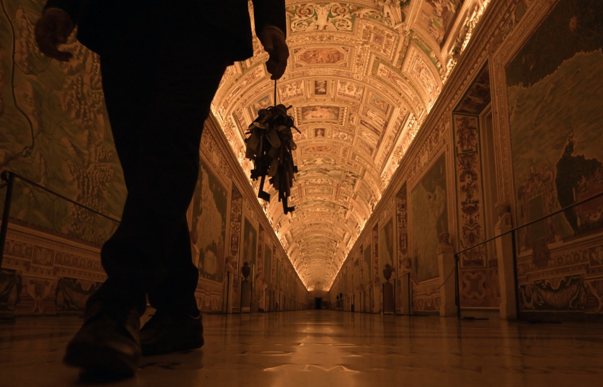 Una noche en los museos del Vaticano, con Gianni, el guardián de sus 2.797 llaves (Fotos)