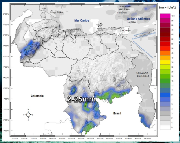 Inameh prevé baja probabilidad de lluvia en gran parte del país este #27Feb