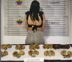 Mujer detenida en comando de Chacao por trasladar droga en “la papa” de un reo (Foto)
