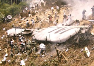 La última FOTO del interior del avión de Japan Airlines antes de la tragedia que dejó 520 muertos