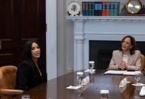 “He conocido a personas brillantes en las cárceles”, dijo Kim Kardashian en la Casa Blanca