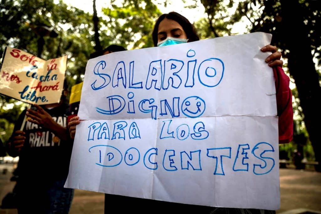 Docentes de Guárico no cesan su lucha por conseguir sueldos dignos